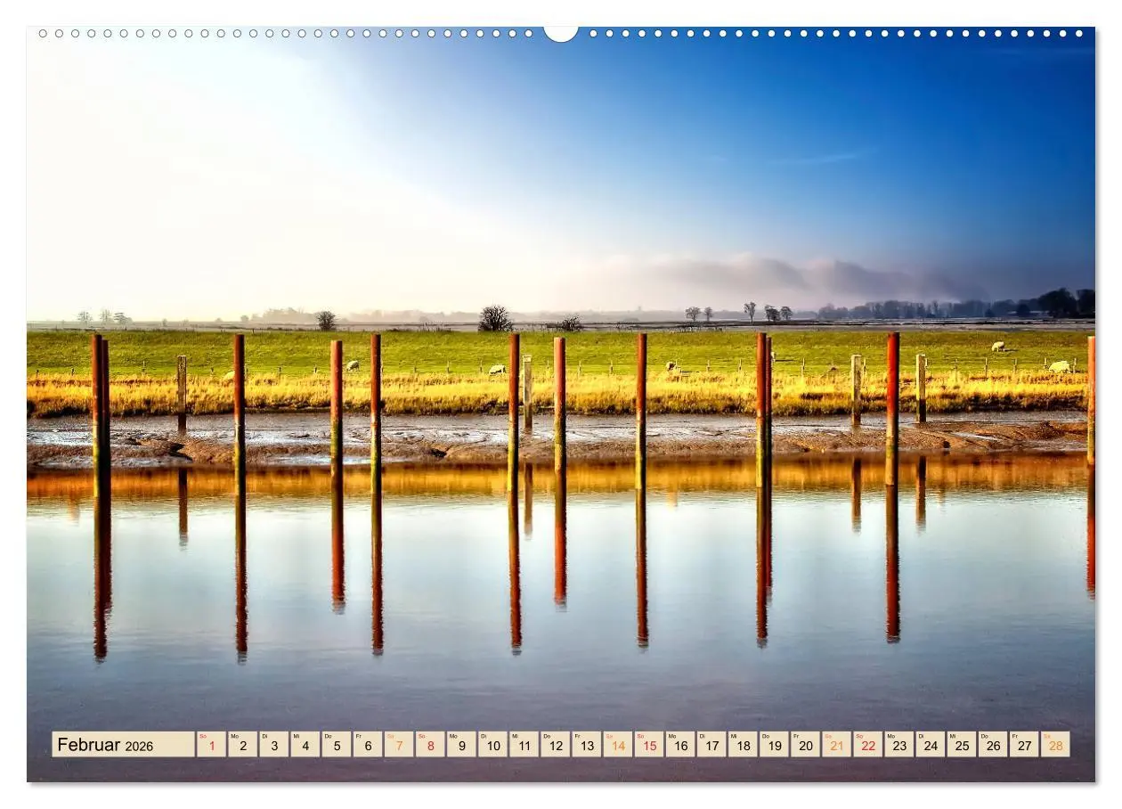 Bild: 9783516188196 | Friesland - Watt und Nordsee (hochwertiger Premium Wandkalender...