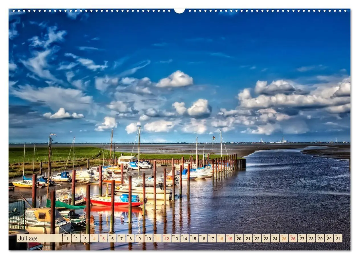 Bild: 9783516188196 | Friesland - Watt und Nordsee (hochwertiger Premium Wandkalender...
