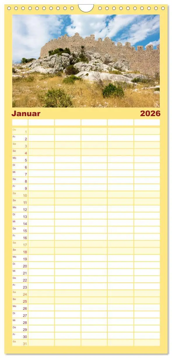 Bild: 9783516498196 | Familienplaner 2026 - Kroatien - Zauberhaftes ¿ibenik-Knin mit 5...