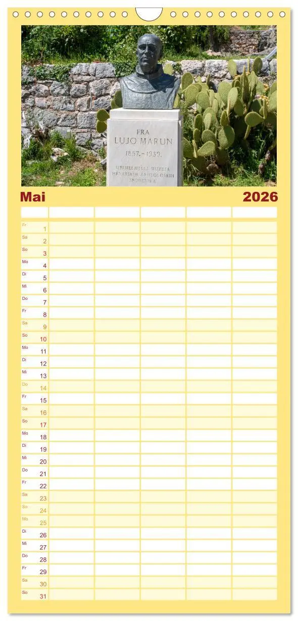 Bild: 9783516498196 | Familienplaner 2026 - Kroatien - Zauberhaftes ¿ibenik-Knin mit 5...