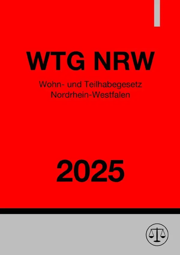 Cover: 9783819058196 | Wohn- und Teilhabegesetz Nordrhein-Westfalen - WTG NRW 2025 | DE
