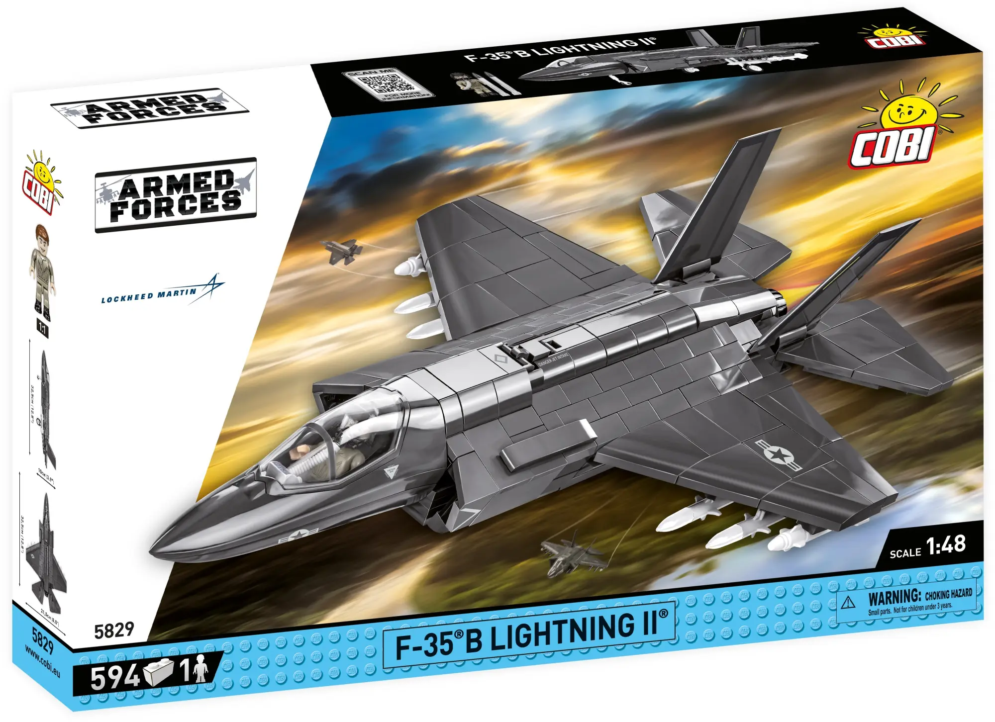 Cover: 5902251058296 | COBI 5829 - Armed Forces, F-35B Lightning II (USAF) | 5829 | Englisch