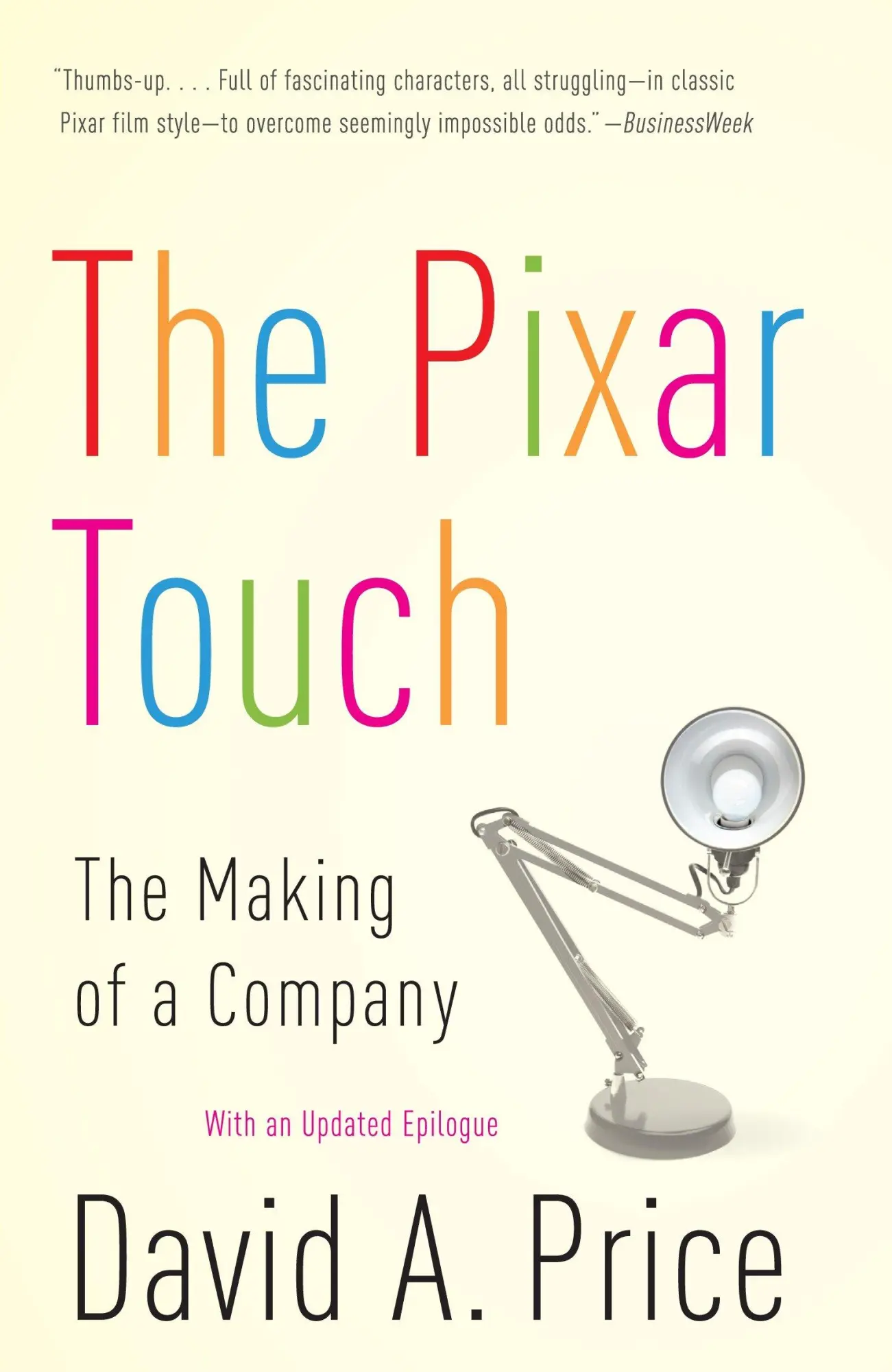 Cover: 9780307278296 | The Pixar Touch | The Making of a Company | David A Price | Buch