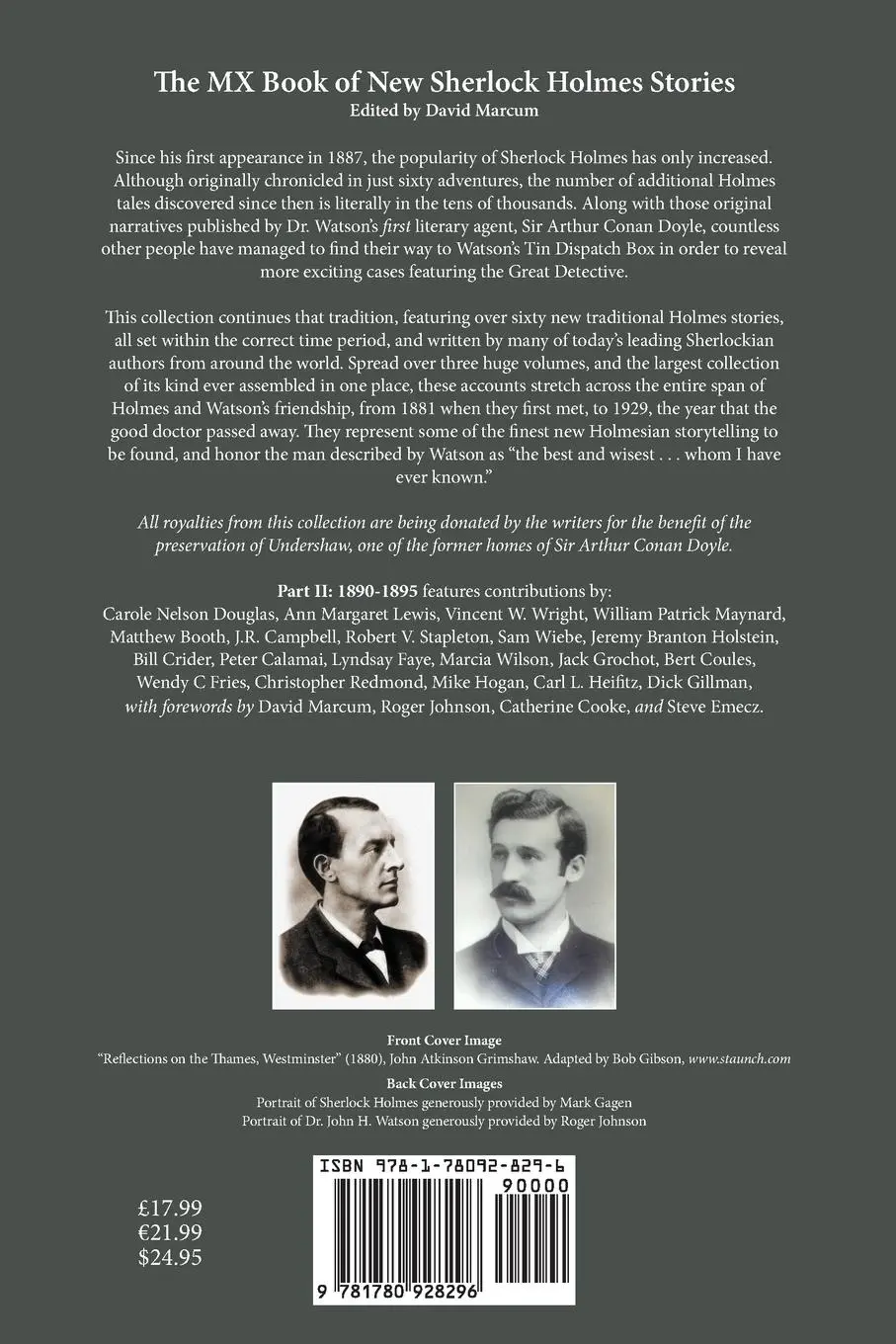 Rückseite: 9781780928296 | The MX Book of New Sherlock Holmes Stories Part II | 1890 to 1895