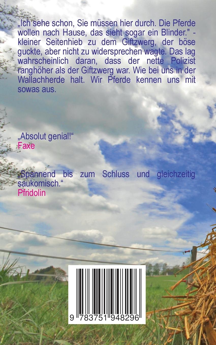 Rückseite: 9783751948296 | Tod im Misthaufen | Ein Pferdekrimi | Pfridolin Pferd | Taschenbuch