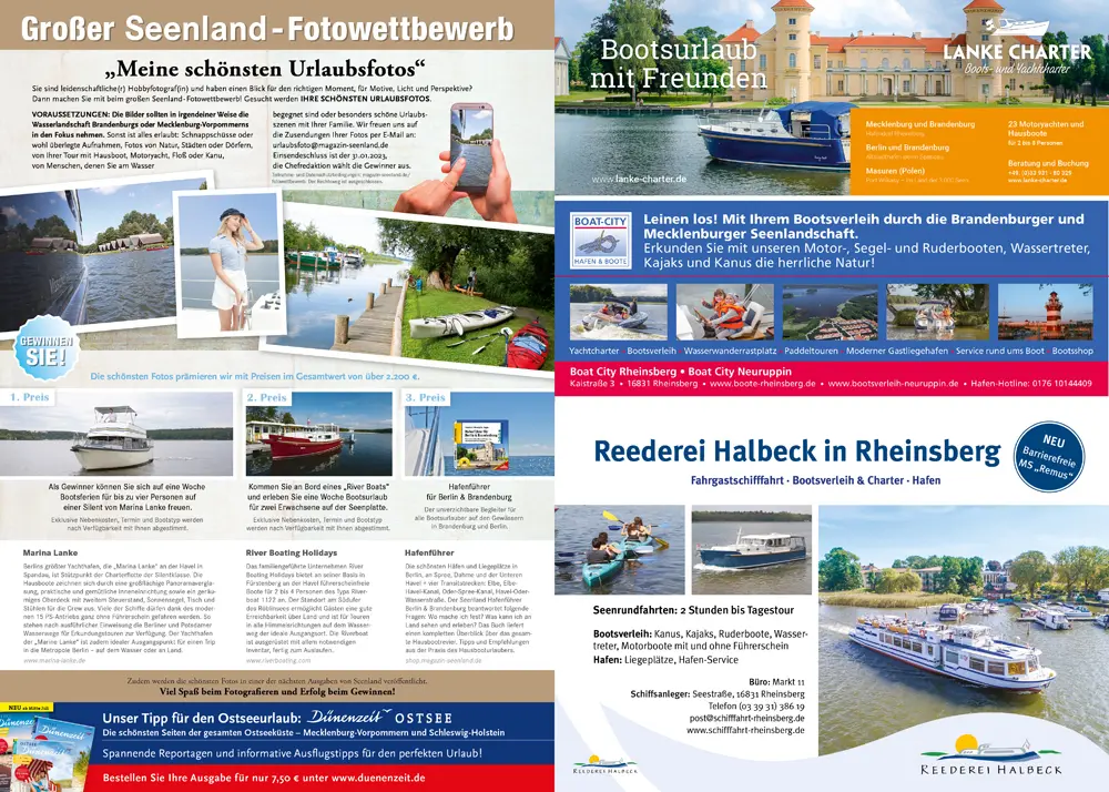 Bild: 9783946148296 | Seenland 2022 | Jan Peterson (u. a.) | Taschenbuch | 164 S. | Deutsch