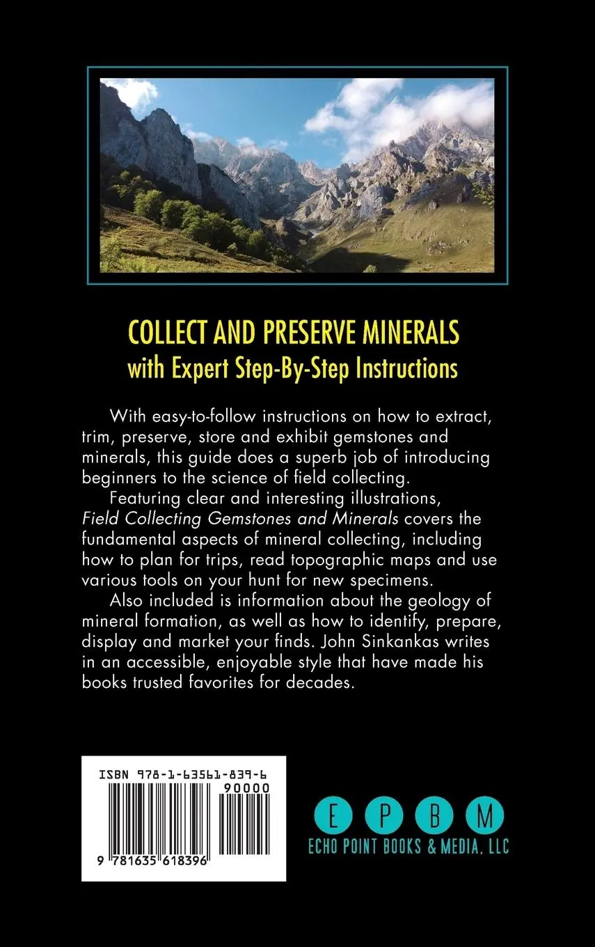 Rückseite: 9781635618396 | Field Collecting Gemstones and Minerals | John Sinkankas | Buch | 2019