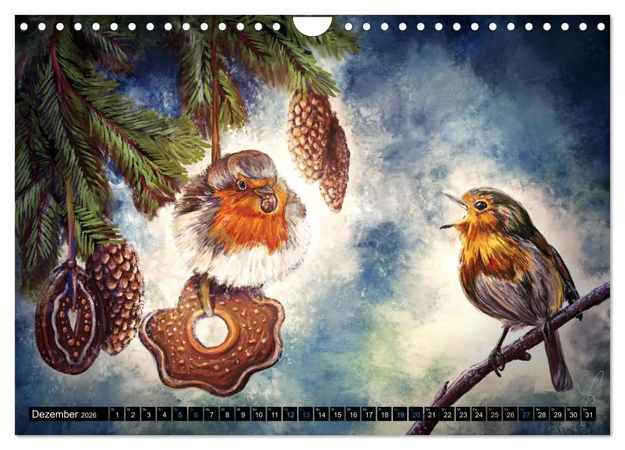 Bild: 9783457458396 | Tierfreunde (Wandkalender 2026 DIN A4 quer), CALVENDO Monatskalender