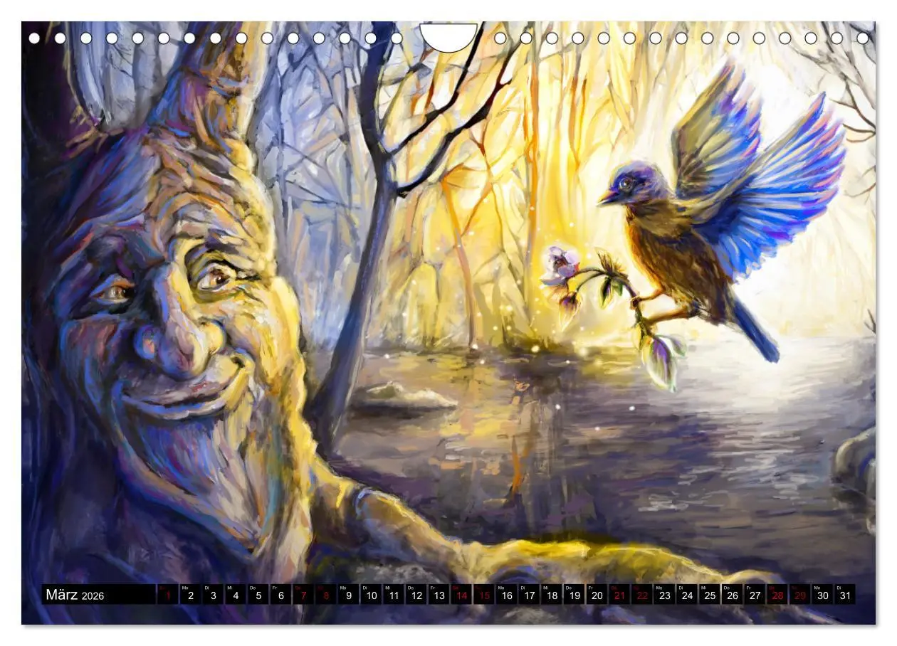 Bild: 9783457458396 | Tierfreunde (Wandkalender 2026 DIN A4 quer), CALVENDO Monatskalender