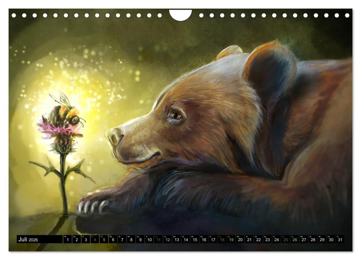 Bild: 9783457458396 | Tierfreunde (Wandkalender 2026 DIN A4 quer), CALVENDO Monatskalender