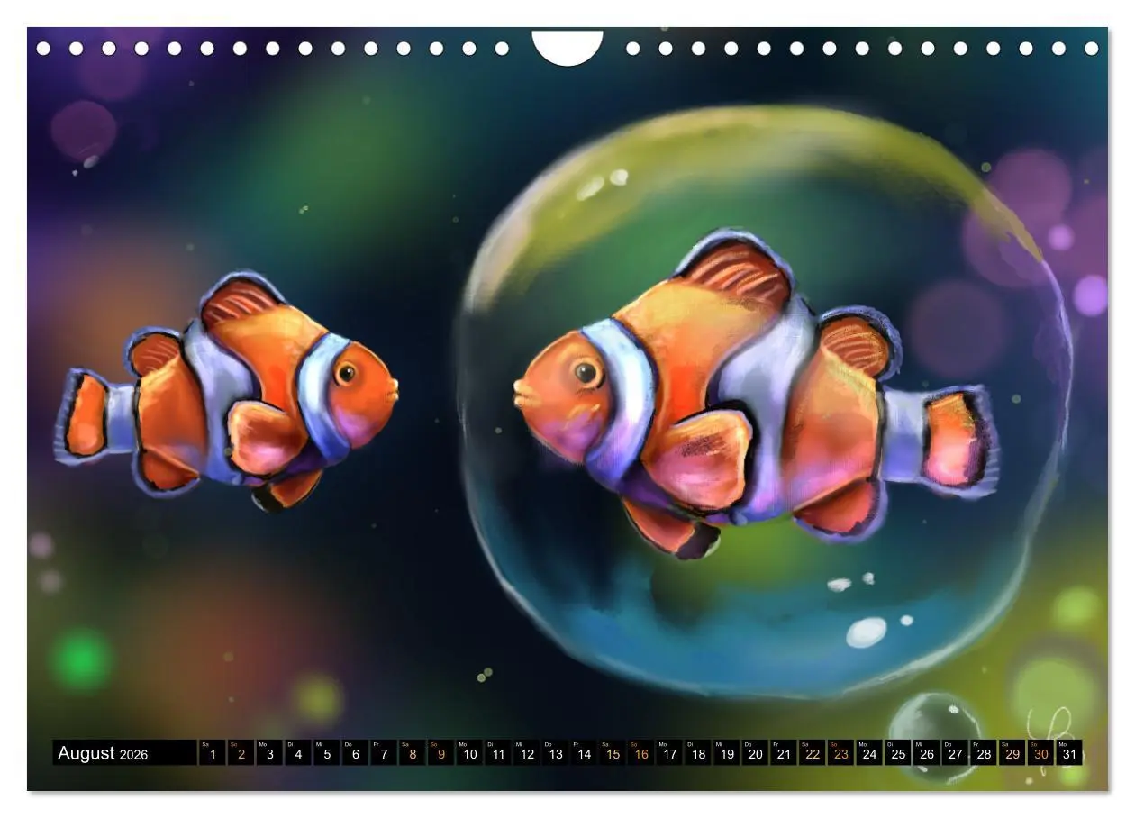 Bild: 9783457458396 | Tierfreunde (Wandkalender 2026 DIN A4 quer), CALVENDO Monatskalender
