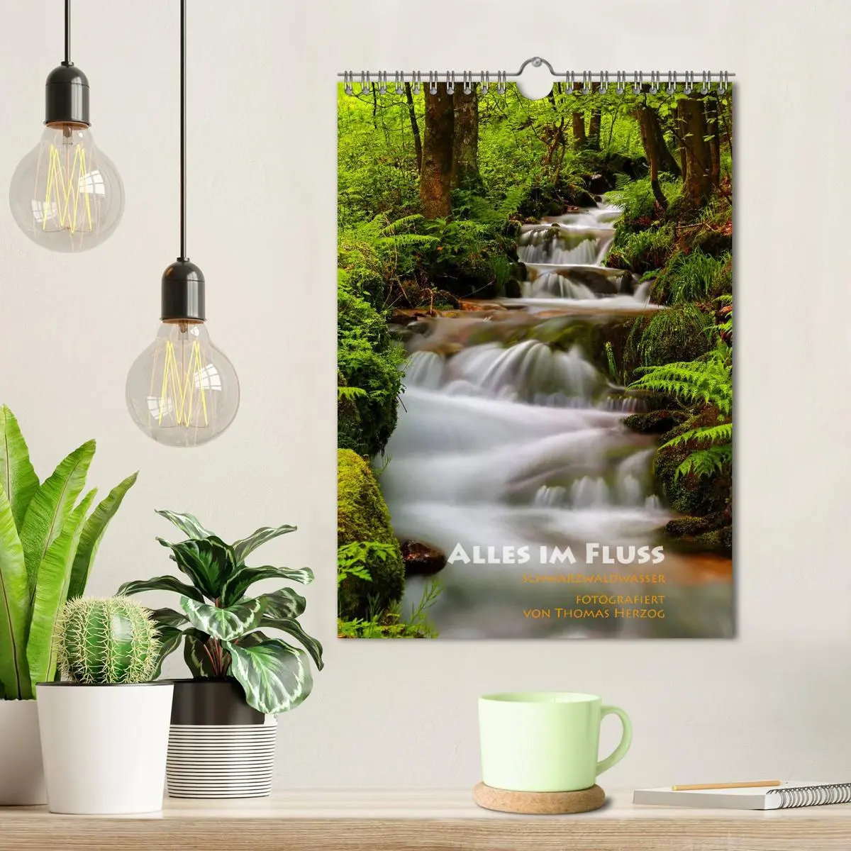 Bild: 9783516478396 | Alles im Fluss - Schwarzwaldwasser (Wandkalender 2026 DIN A4 hoch),...