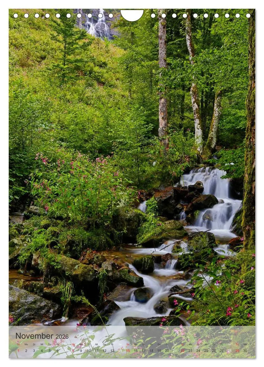 Bild: 9783516478396 | Alles im Fluss - Schwarzwaldwasser (Wandkalender 2026 DIN A4 hoch),...