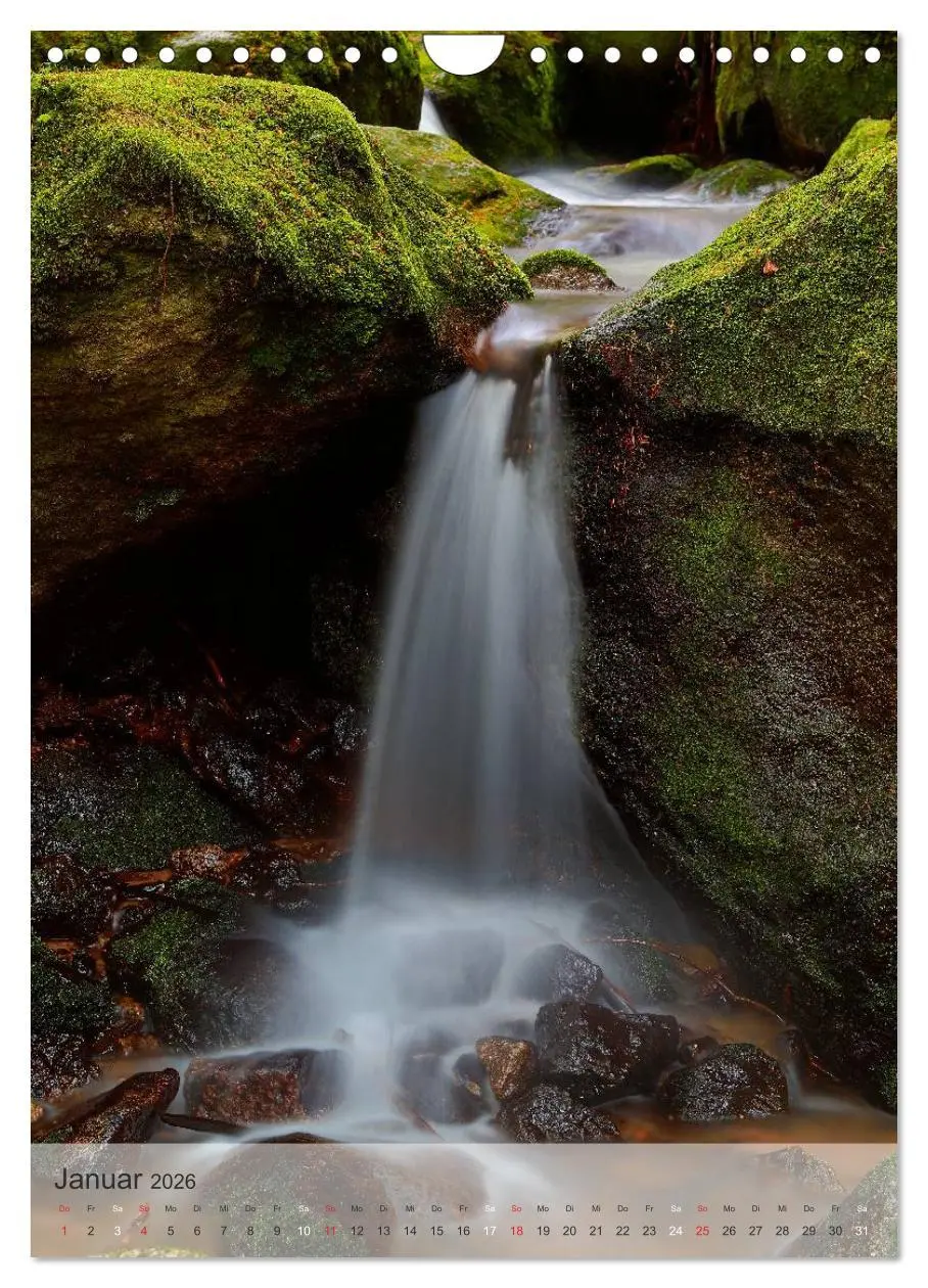 Bild: 9783516478396 | Alles im Fluss - Schwarzwaldwasser (Wandkalender 2026 DIN A4 hoch),...
