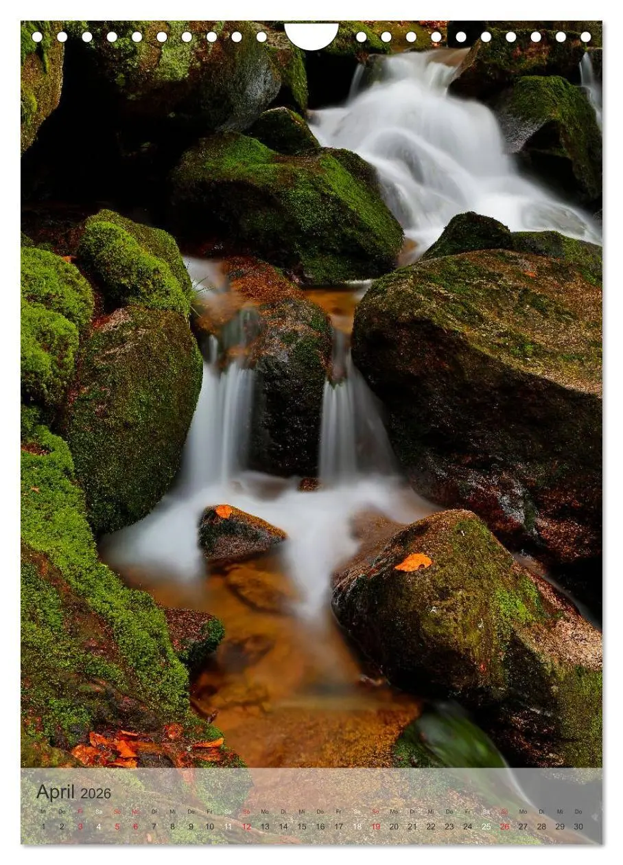 Bild: 9783516478396 | Alles im Fluss - Schwarzwaldwasser (Wandkalender 2026 DIN A4 hoch),...