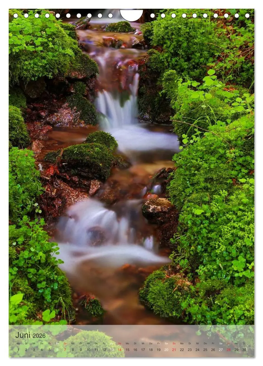 Bild: 9783516478396 | Alles im Fluss - Schwarzwaldwasser (Wandkalender 2026 DIN A4 hoch),...