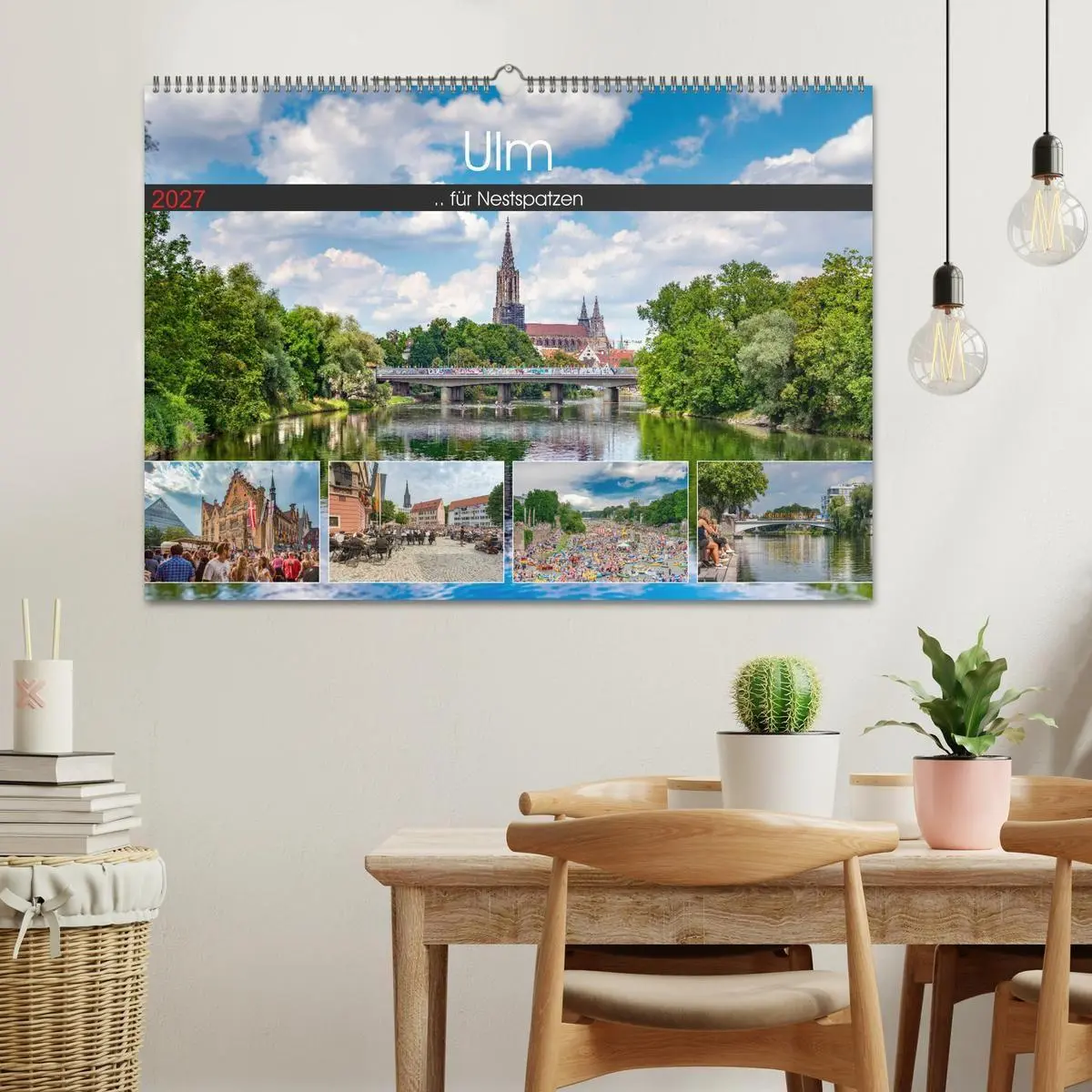 Bild: 9783569708396 | Ulm für Nestspatzen (Wandkalender 2027 DIN A2 quer), CALVENDO...