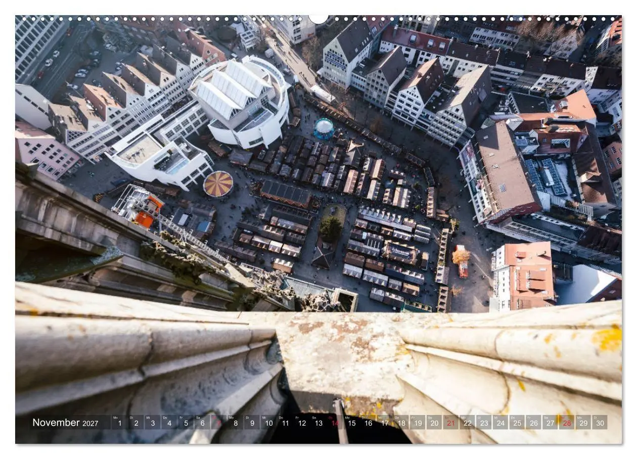 Bild: 9783569708396 | Ulm für Nestspatzen (Wandkalender 2027 DIN A2 quer), CALVENDO...