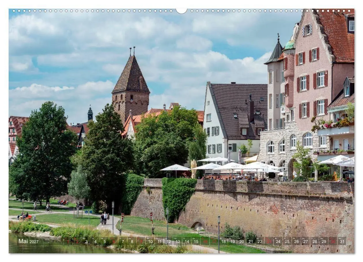 Bild: 9783569708396 | Ulm für Nestspatzen (Wandkalender 2027 DIN A2 quer), CALVENDO...