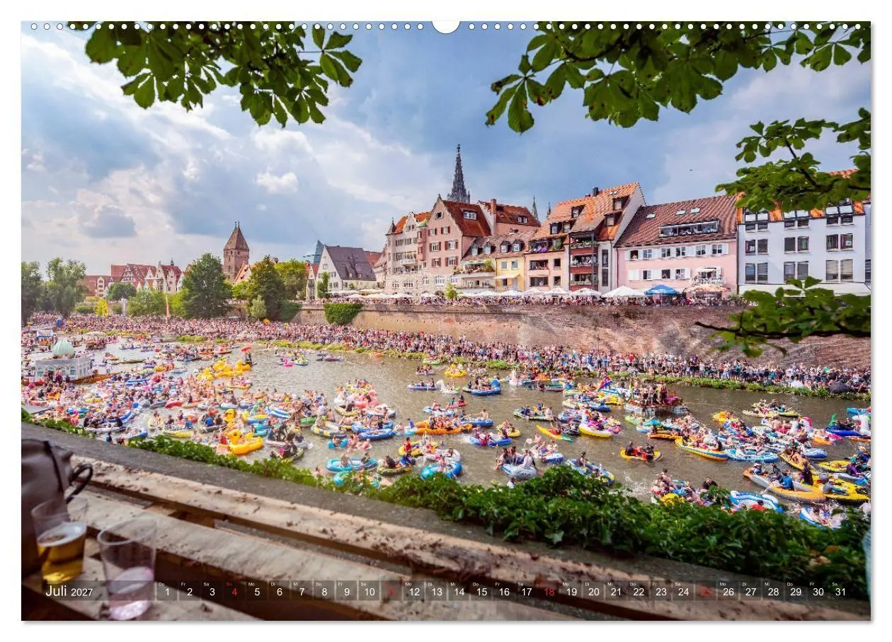 Bild: 9783569708396 | Ulm für Nestspatzen (Wandkalender 2027 DIN A2 quer), CALVENDO...