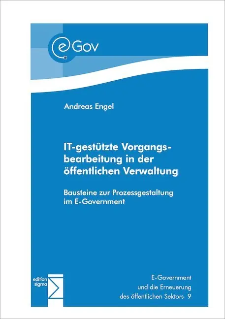 Cover: 9783894048396 | IT-gestützte Vorgangsbearbeitung in der öffentlichen Verwaltung | Buch