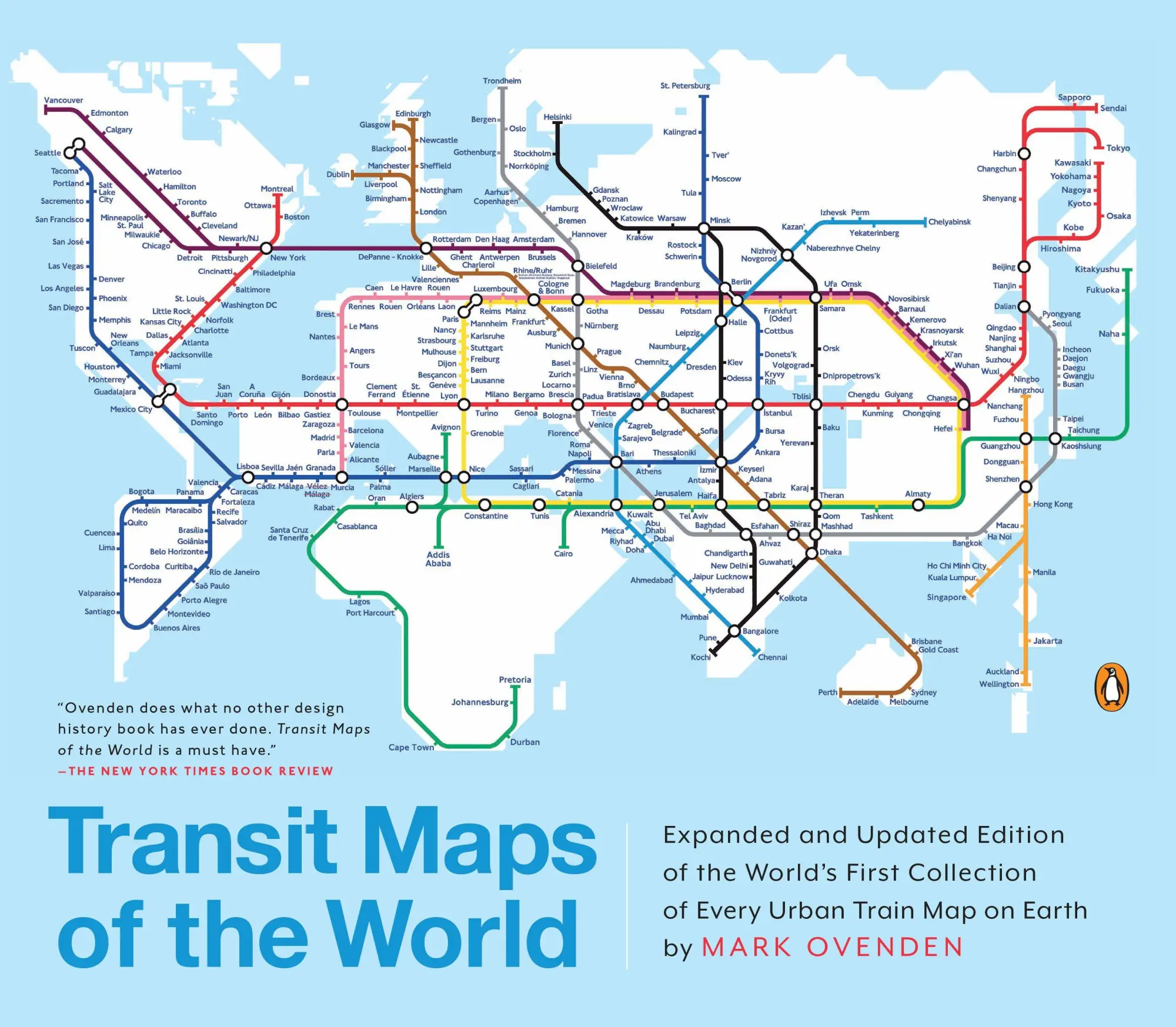 Cover: 9780143128496 | Transit Maps of the World | Mark Ovenden | Taschenbuch | Englisch