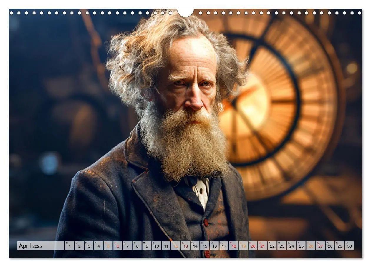 Bild: 9783383888496 | Genies der Physik (Wandkalender 2025 DIN A3 quer), CALVENDO...