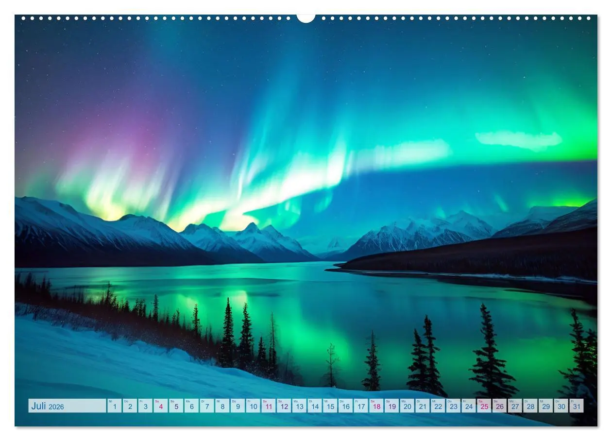 Bild: 9783457378496 | Traumhafte Polarlichter . Licht, Schnee und Eis hoch im Norden...