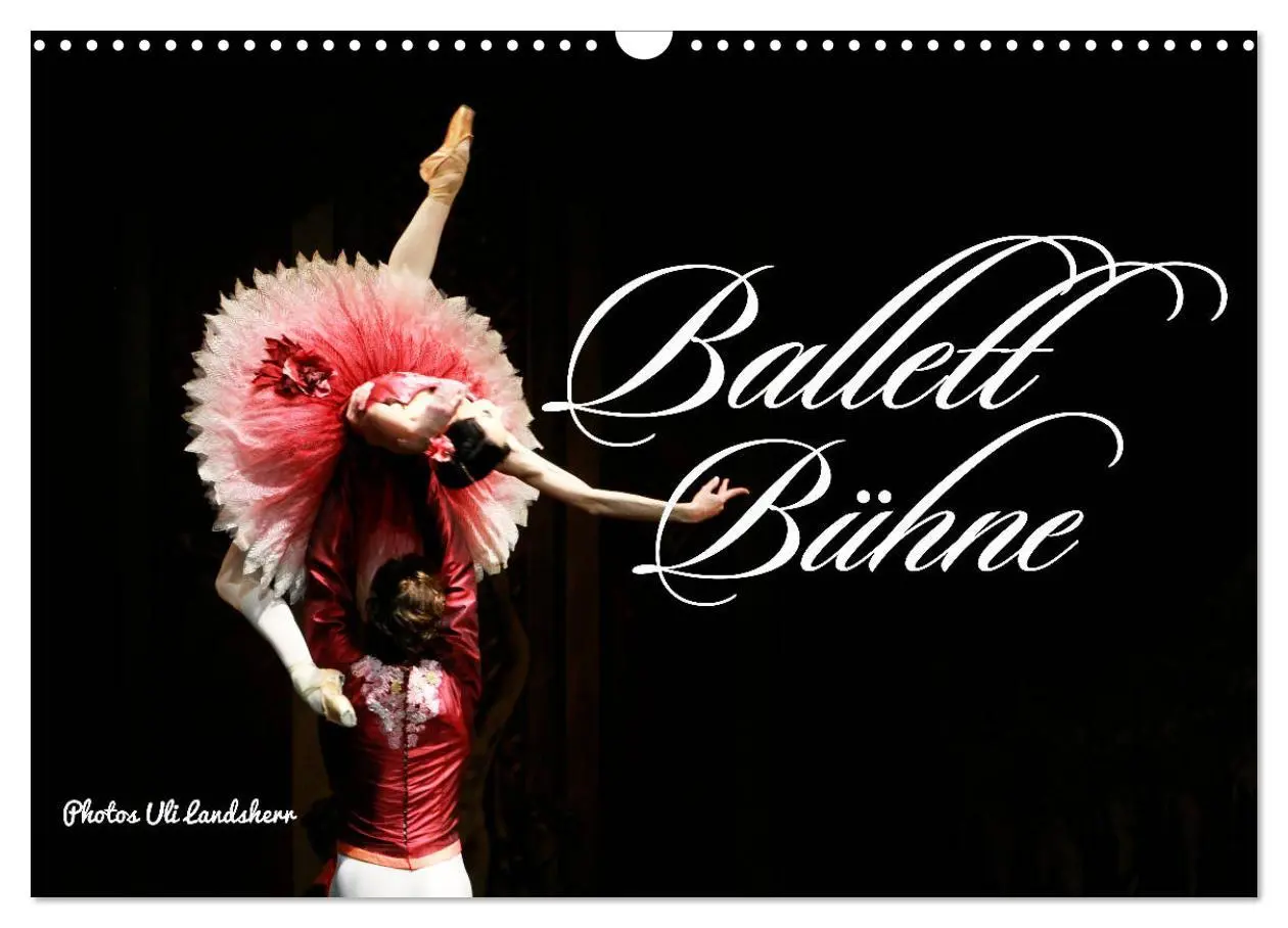 Cover: 9783457688496 | Ballett Bühne (Wandkalender 2026 DIN A3 quer), CALVENDO Monatskalender