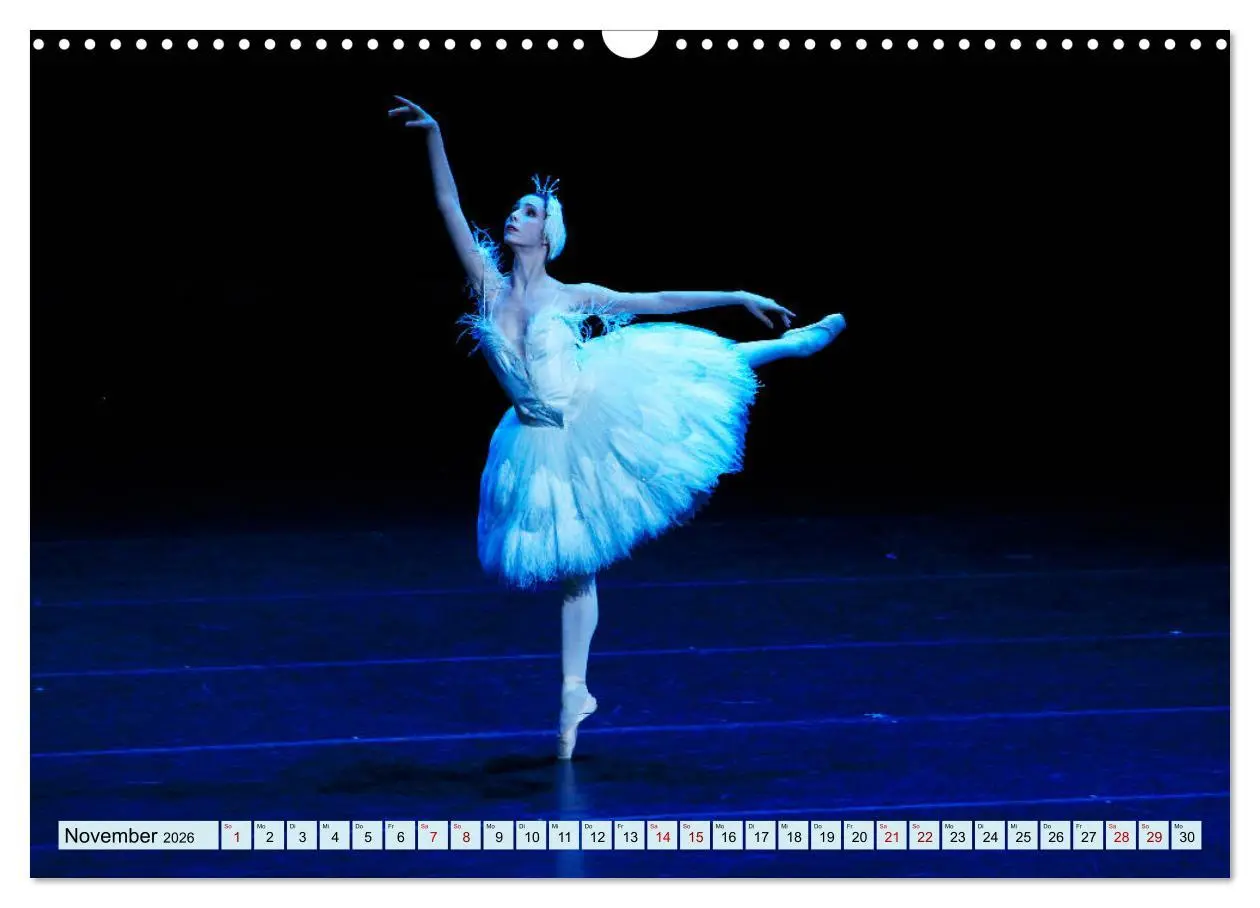 Bild: 9783457688496 | Ballett Bühne (Wandkalender 2026 DIN A3 quer), CALVENDO Monatskalender