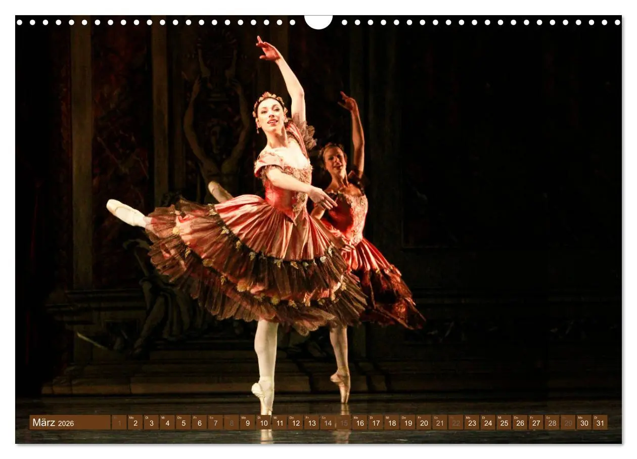 Bild: 9783457688496 | Ballett Bühne (Wandkalender 2026 DIN A3 quer), CALVENDO Monatskalender