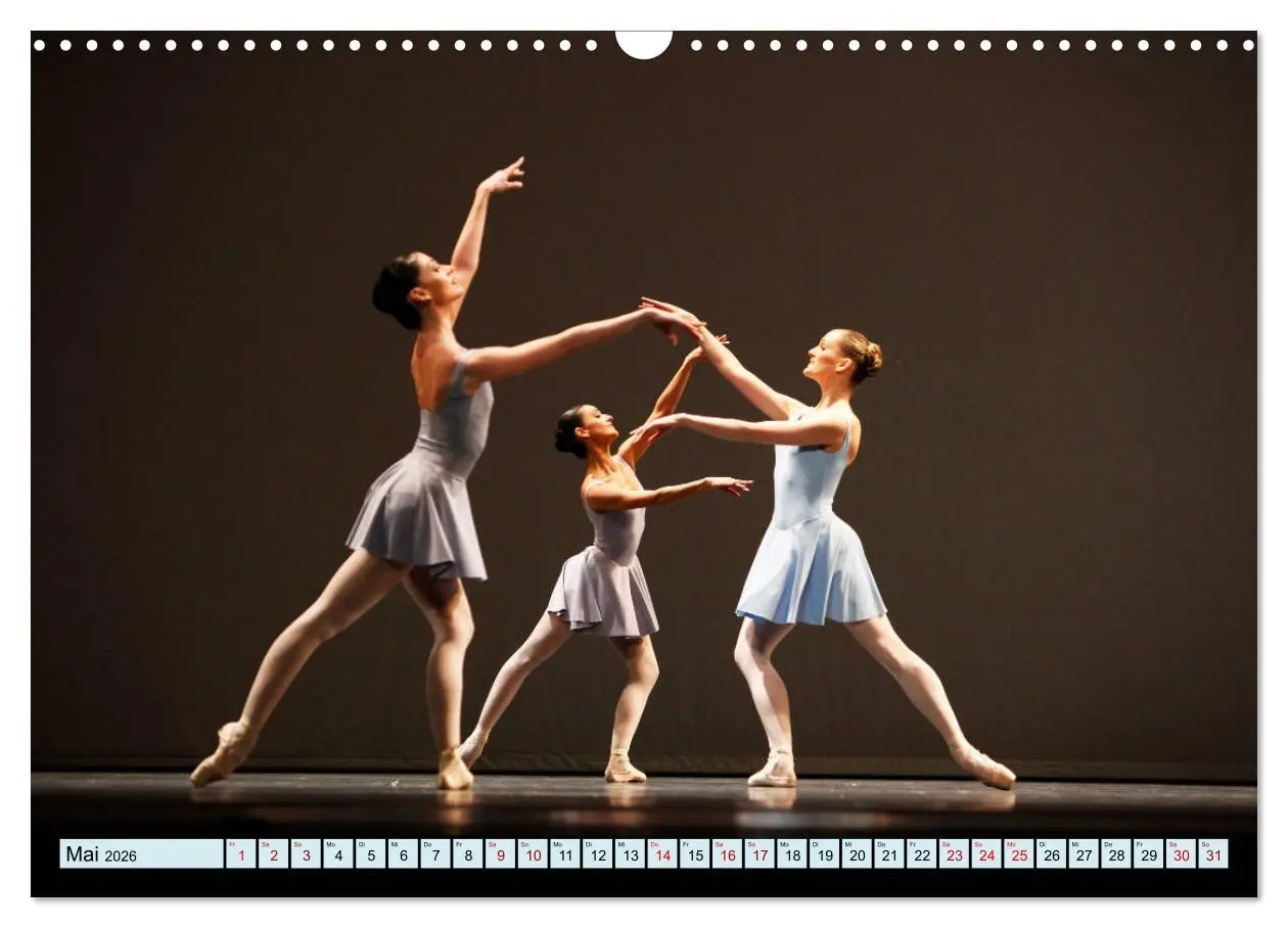 Bild: 9783457688496 | Ballett Bühne (Wandkalender 2026 DIN A3 quer), CALVENDO Monatskalender
