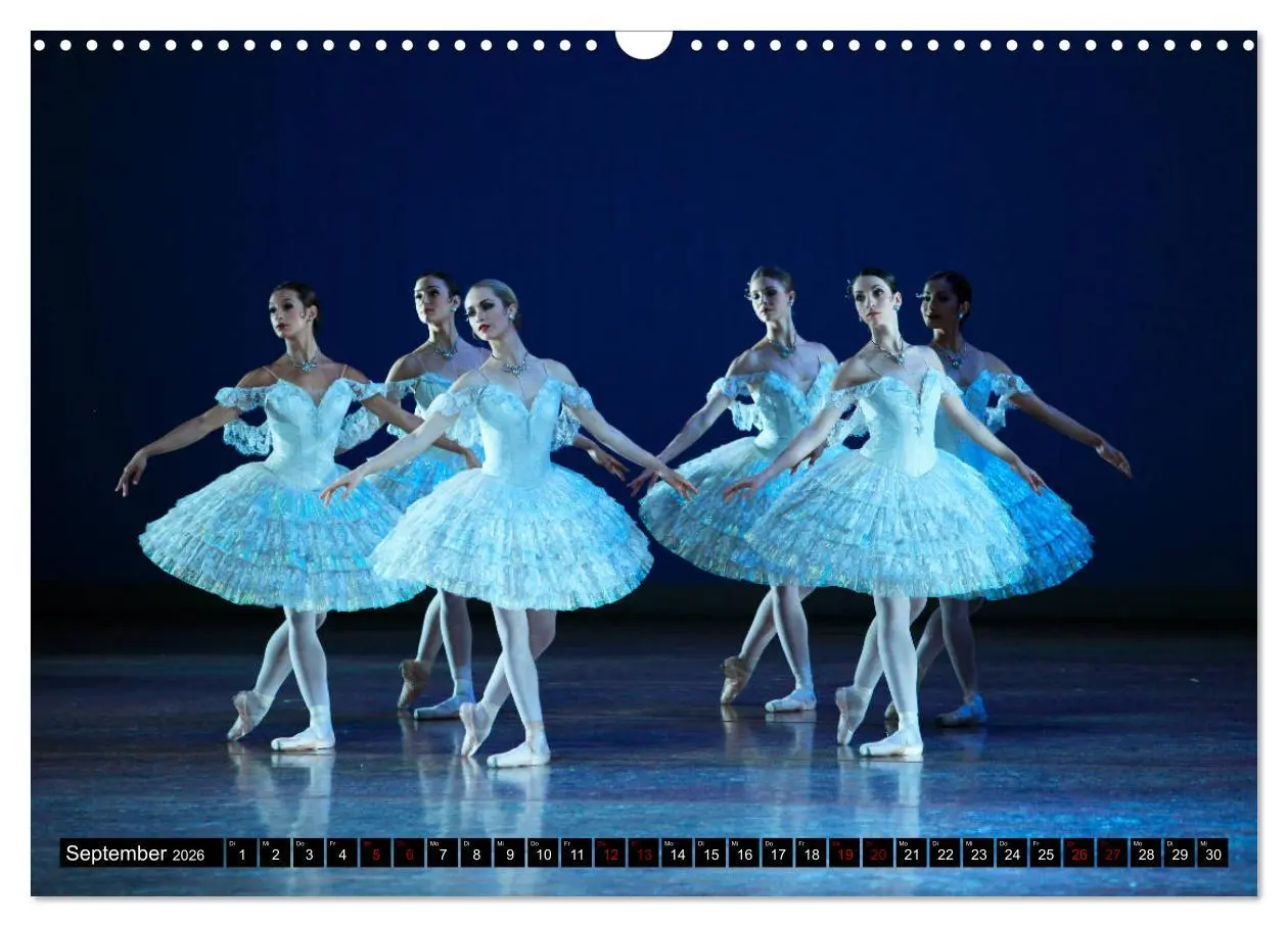 Bild: 9783457688496 | Ballett Bühne (Wandkalender 2026 DIN A3 quer), CALVENDO Monatskalender