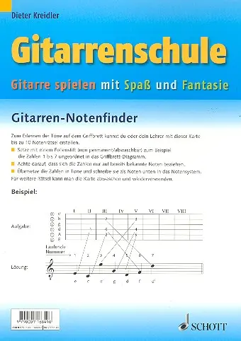 Cover: 9790001168496 | Gitarrenschule | Dieter Kreidler | Buch | Deutsch | 2009