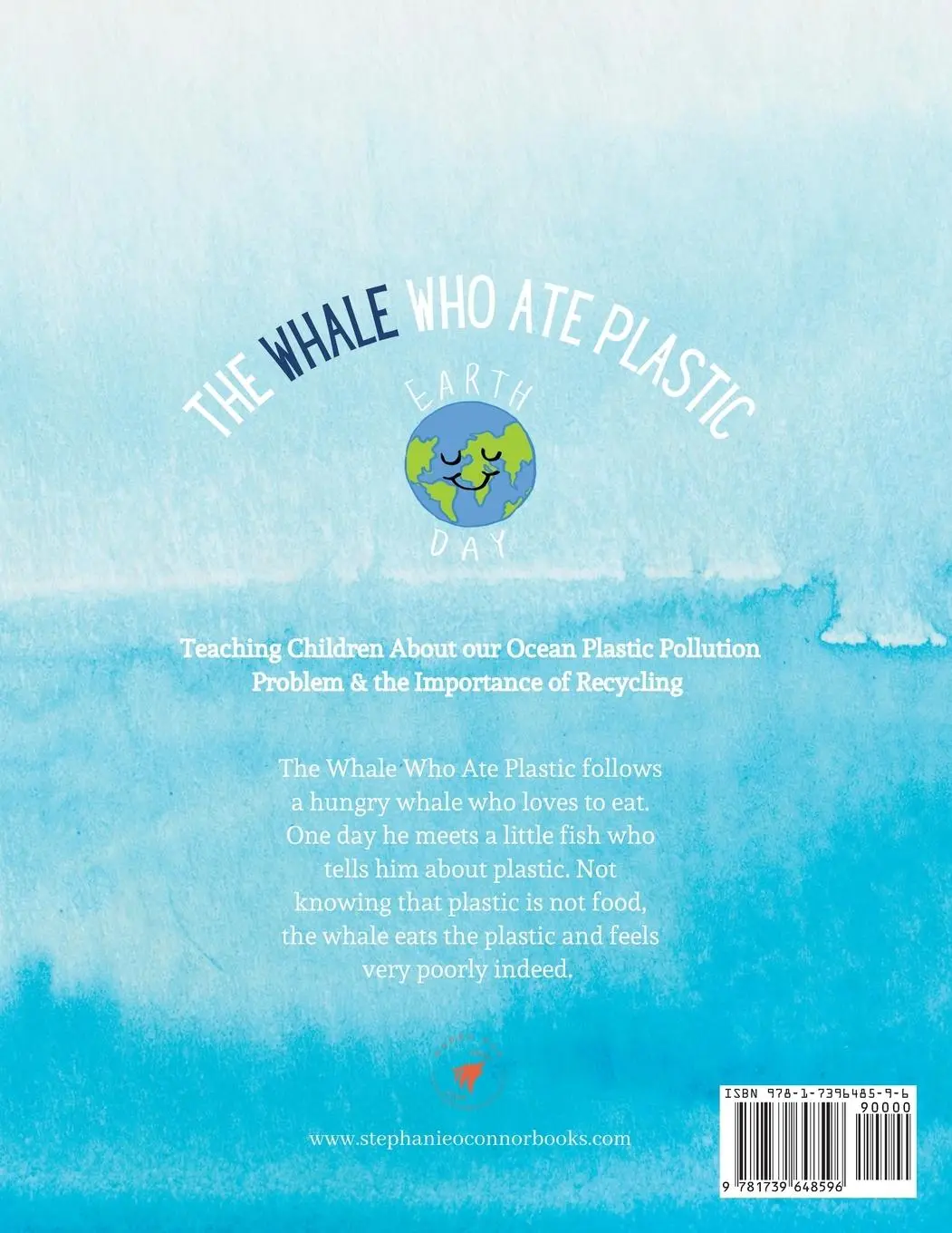 Rückseite: 9781739648596 | The Whale Who Ate Plastic | Stephanie O'Connor | Taschenbuch | 2023