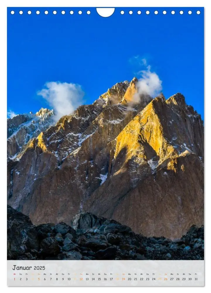 Bild: 9783435898596 | Bergriesen des Karakorum (Wandkalender 2025 DIN A4 hoch), CALVENDO...