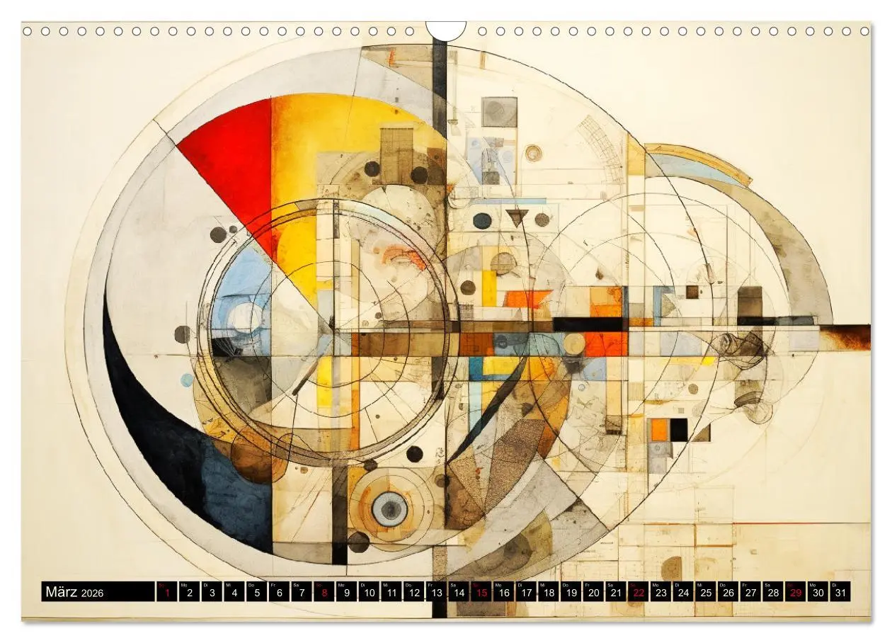 Bild: 9783457508596 | Art Deco. Kubismus und surreal inspirierte Collagen (Wandkalender...