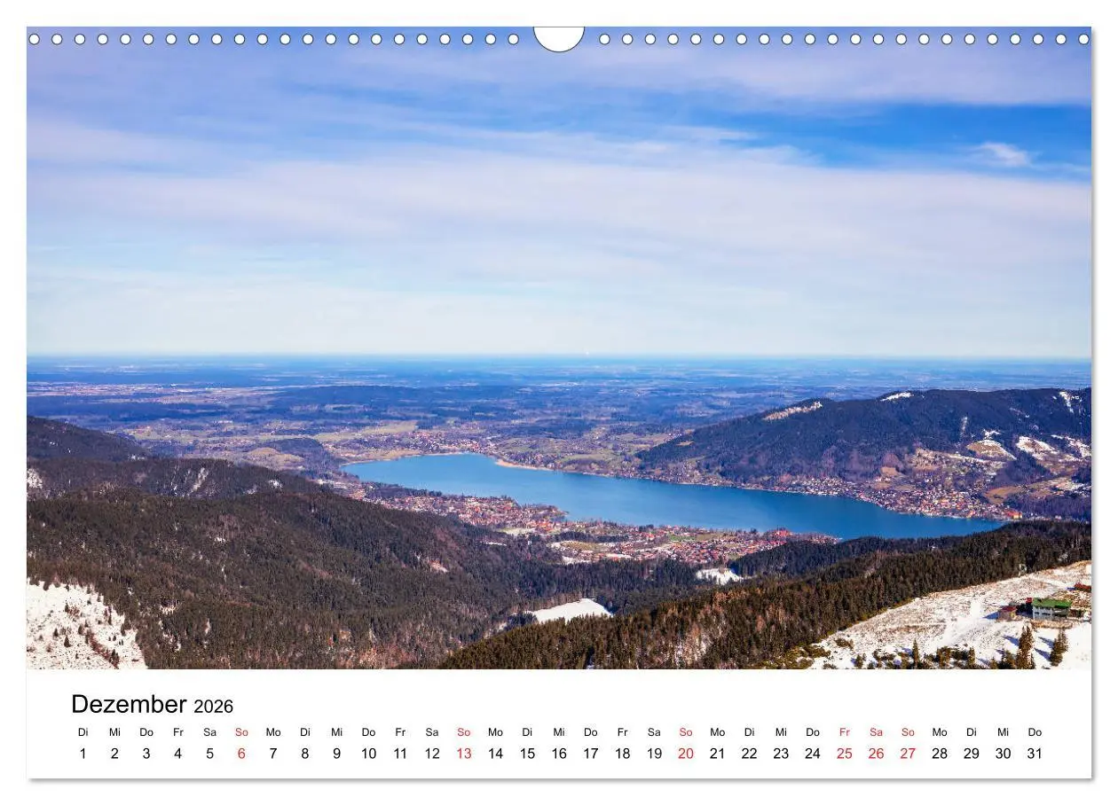 Bild: 9783457678596 | Tegernseer Momente (Wandkalender 2026 DIN A3 quer), CALVENDO...