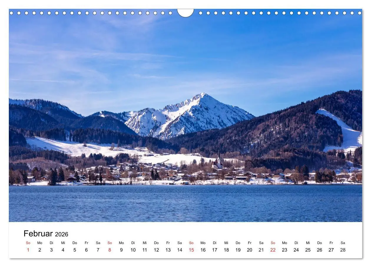 Bild: 9783457678596 | Tegernseer Momente (Wandkalender 2026 DIN A3 quer), CALVENDO...