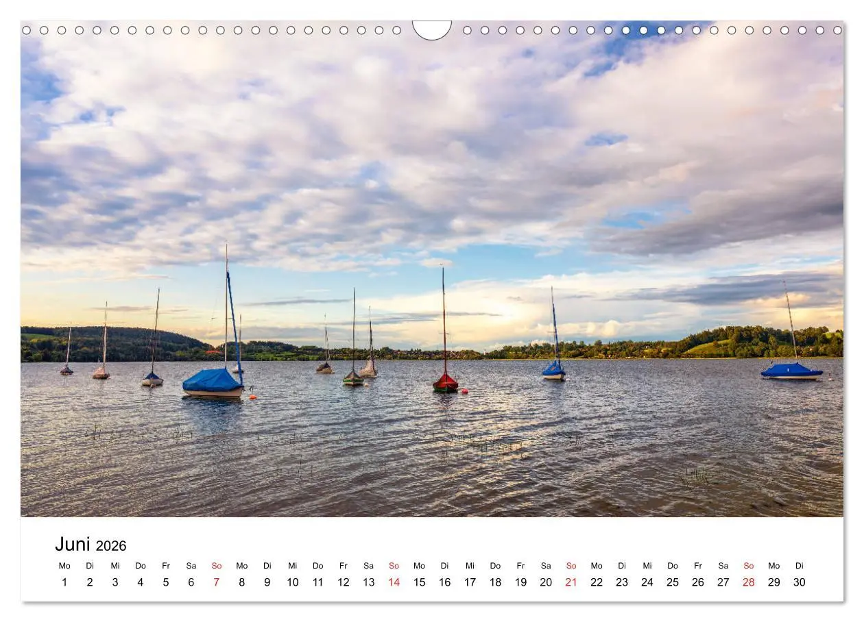 Bild: 9783457678596 | Tegernseer Momente (Wandkalender 2026 DIN A3 quer), CALVENDO...