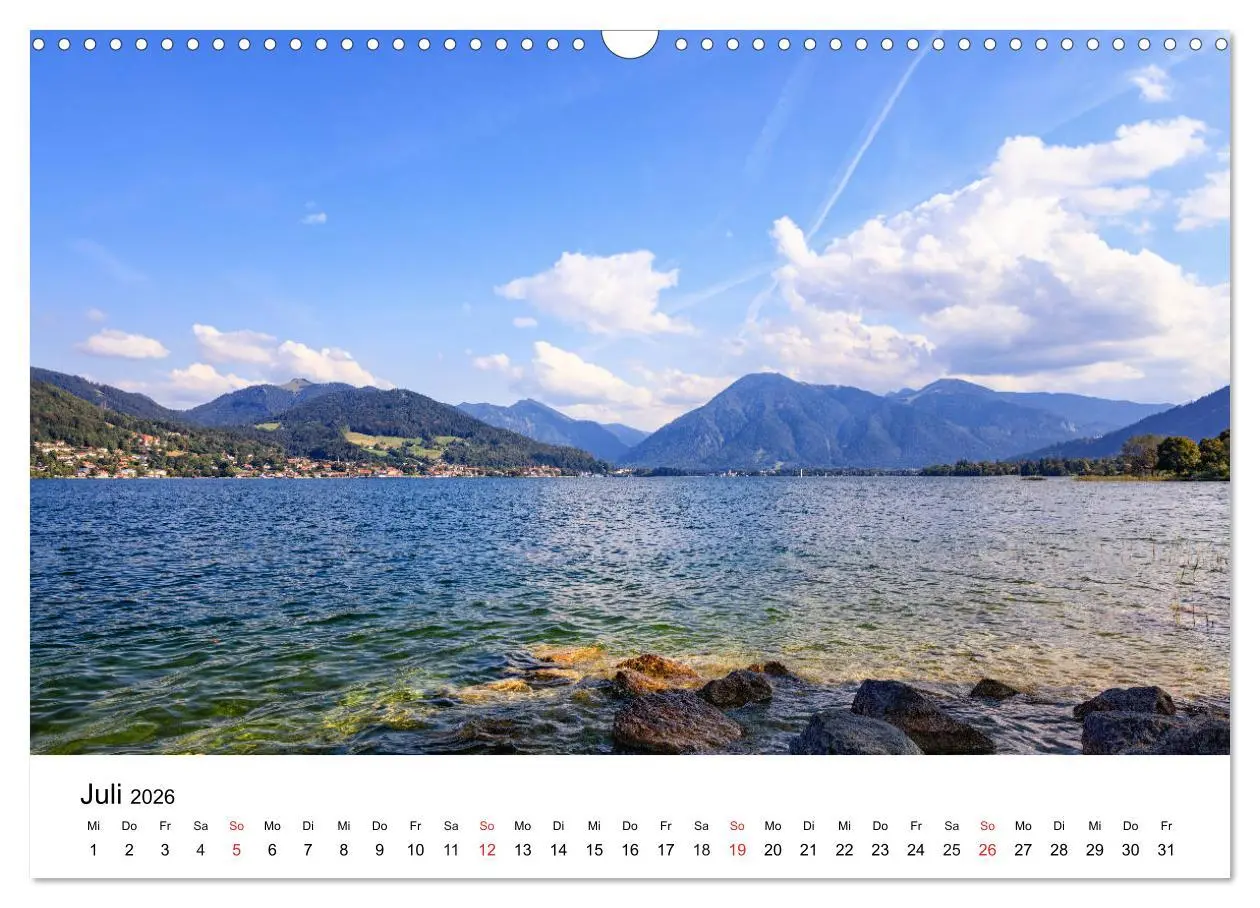 Bild: 9783457678596 | Tegernseer Momente (Wandkalender 2026 DIN A3 quer), CALVENDO...