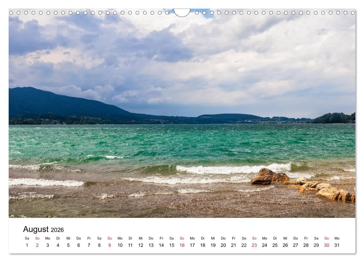 Bild: 9783457678596 | Tegernseer Momente (Wandkalender 2026 DIN A3 quer), CALVENDO...