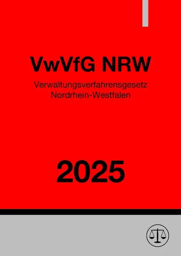 Cover: 9783818718596 | Verwaltungsverfahrensgesetz Nordrhein-Westfalen - VwVfG NRW 2025
