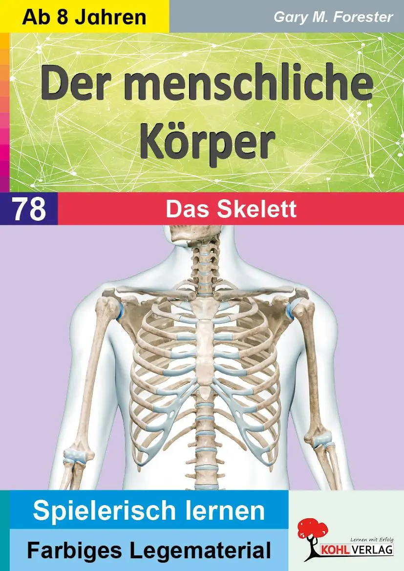 Cover: 9783985588596 | Der menschliche Körper / Band 2: Das Skelett | Montessori-Legematerial