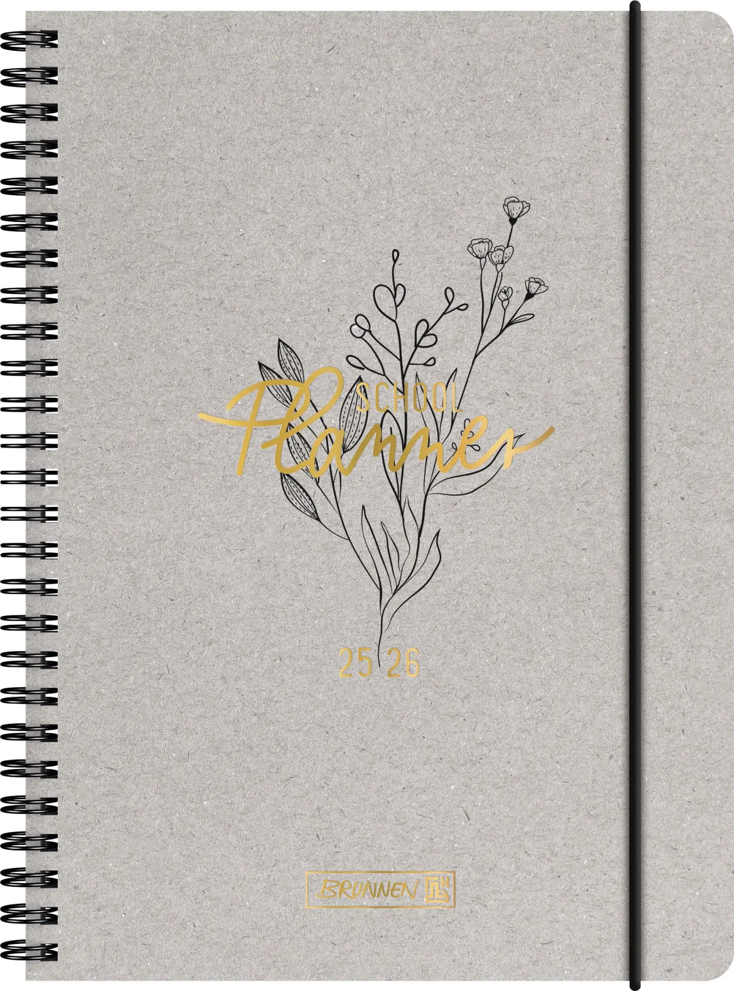 Cover: 4061947138696 | BRUNNEN Schülerkalender (2025/2026) "Botanical", 2 Seiten = 1...