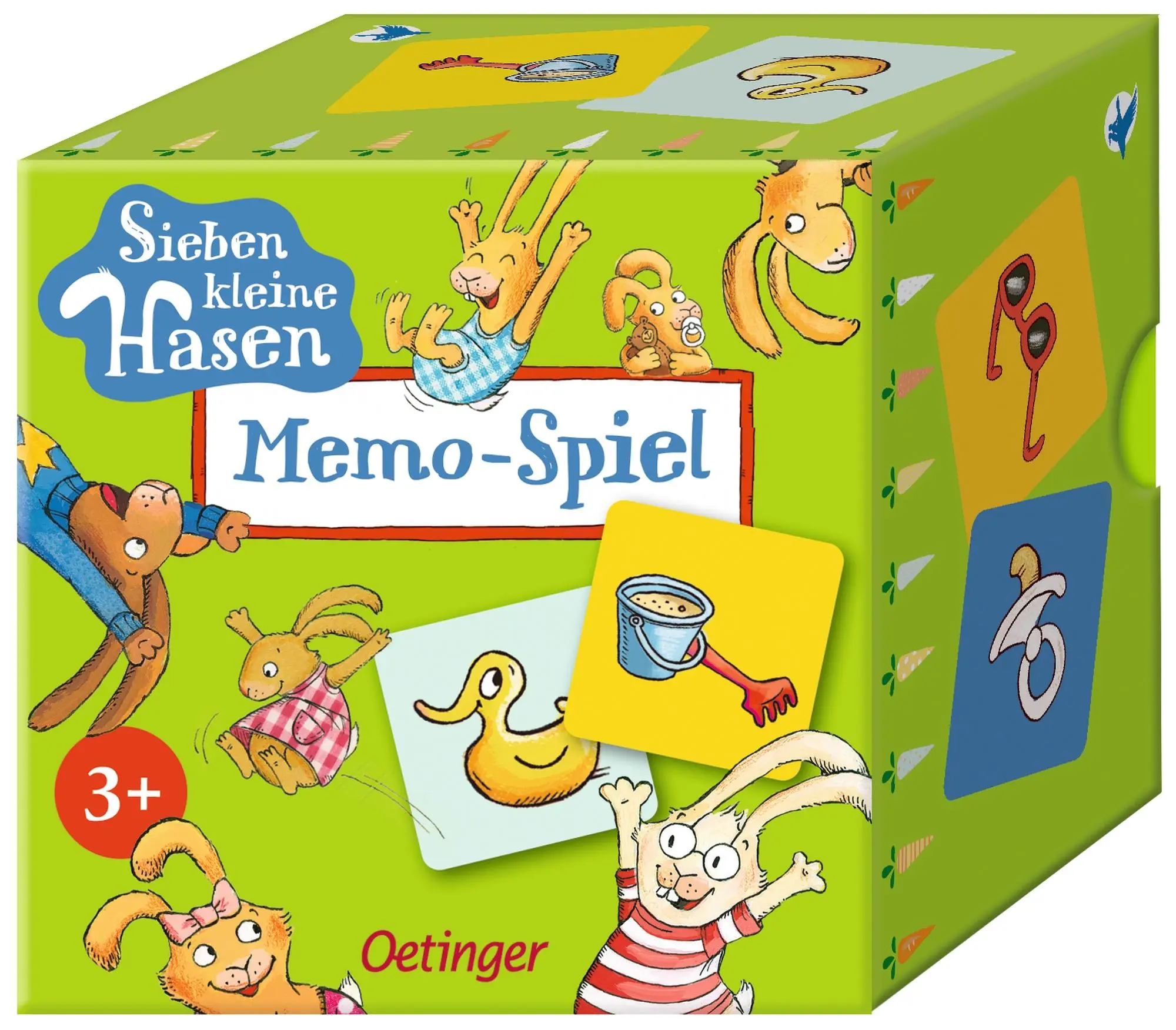 Cover: 4260512188696 | Sieben kleine Hasen. Memo-Spiel | Sabine Praml | Spiel | Sieben Hasen