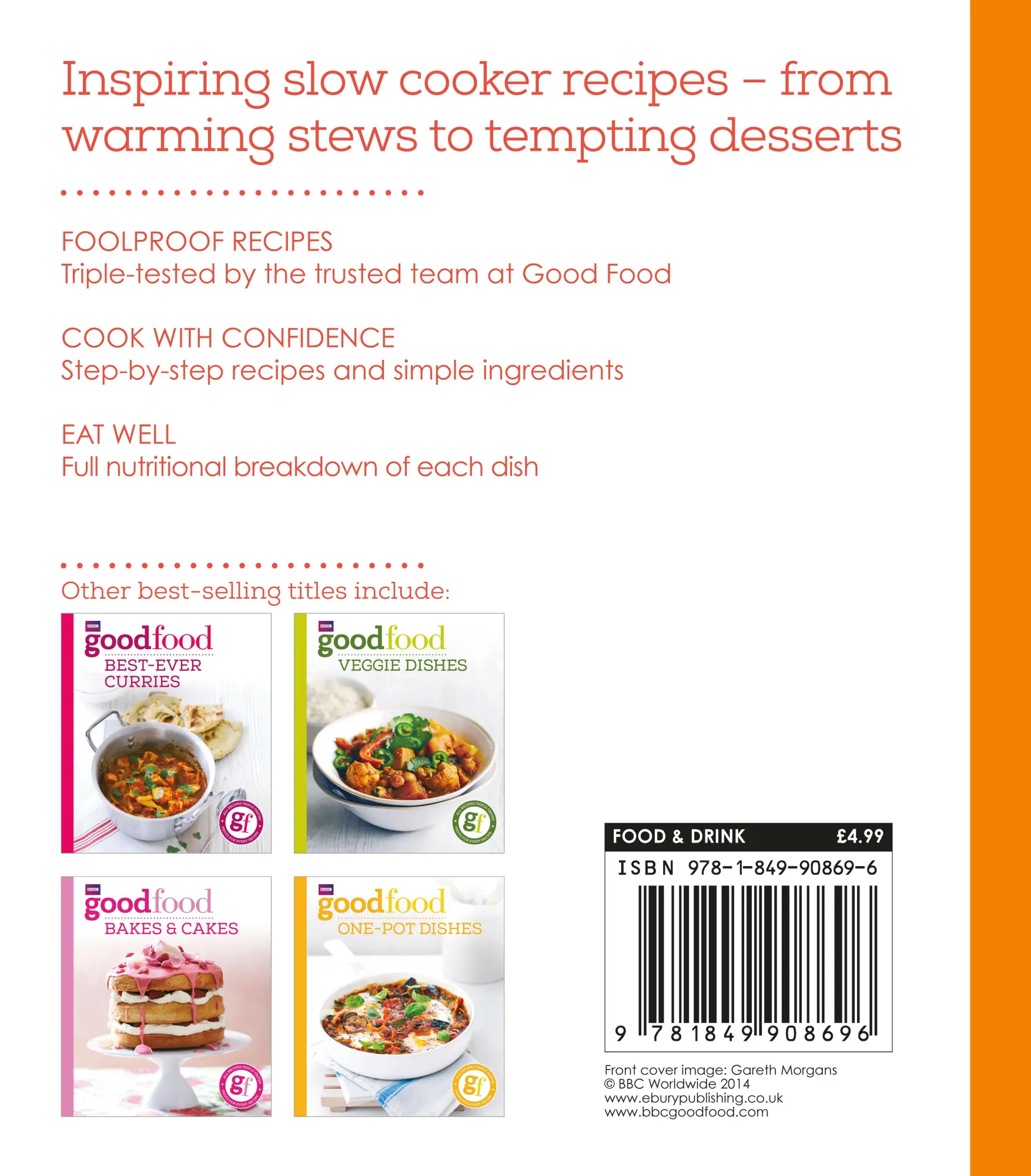 Rückseite: 9781849908696 | Good Food: Slow Cooker Favourites | Sarah Cook | Taschenbuch | 2015