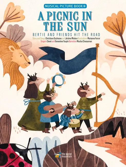 Cover: 9782925108696 | A Picnic in the Sun | Bertie and Friends Hit the Road | Duchesne