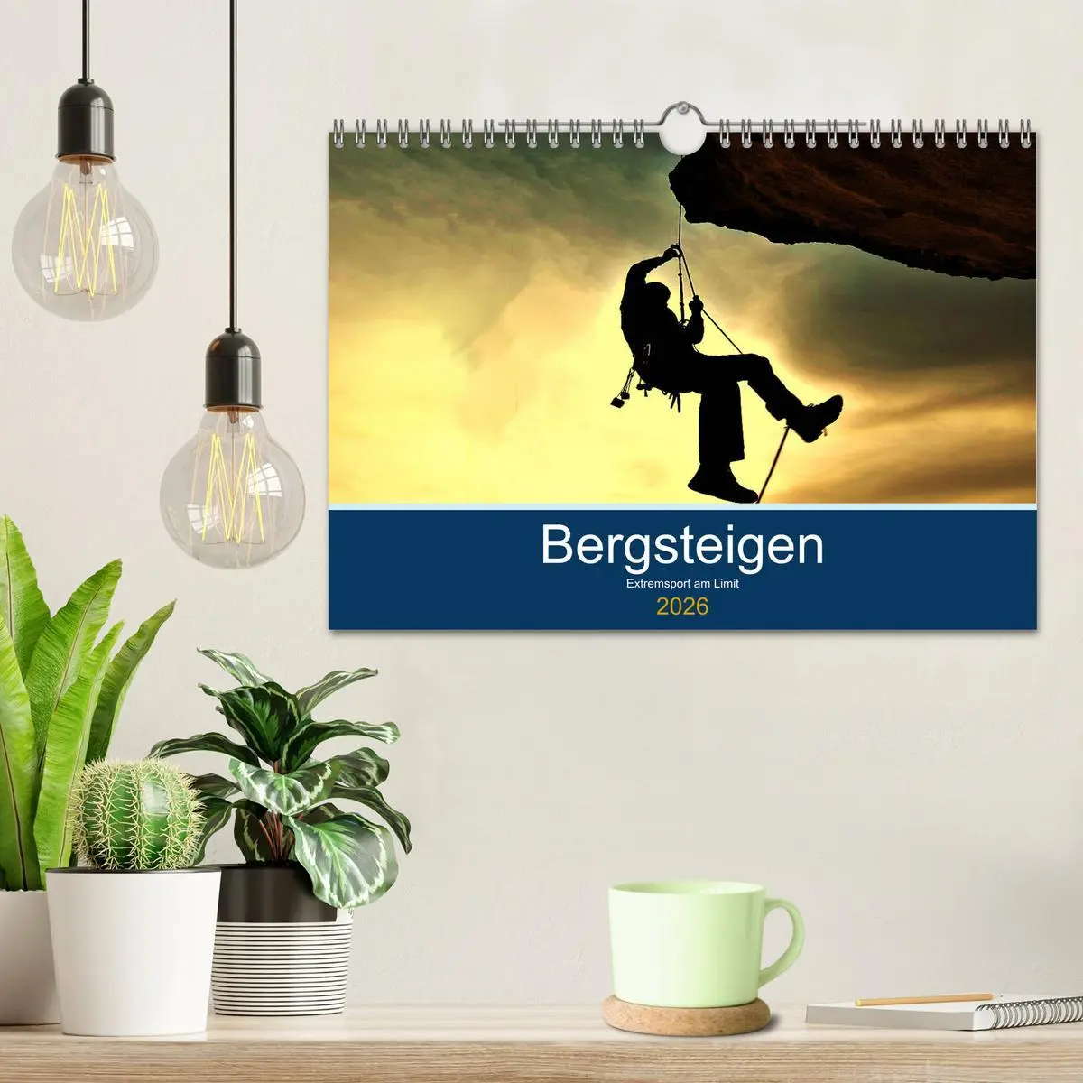 Bild: 9783457808696 | Bergsteigen - Extremsport am Limit (Wandkalender 2026 DIN A4 quer),...