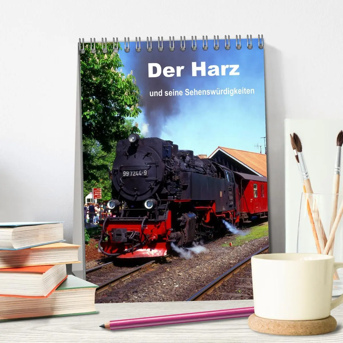 Bild: 9783516448696 | Der Harz und seine Sehenswürdigkeiten (Tischkalender 2026 DIN A5...